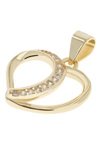 Adelia&acute;s Kettenanh&auml;nger ADELIA&acute;S "Damen Anh&auml;nger &iquest; Herz Gravuranh&auml;nger aus 925 Silber mit Zirkonia", gold, Schmuckanh&auml;nger, Damen, Kettenanh&auml;nger