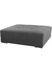 Jockenh&ouml;fer Hocker JOCKENH&Ouml;FER GRUPPE "Moldau Hocker", dunkelgrau 432, 09, B:120cm H:39cm T:120cm, Flachgewebe: 100% Polyester, Hocker, Hocker, Mega-Hocker im XXL-Format, Federkern