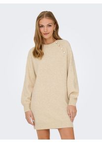 Only "ONLEMMA LIFE LS BUTTON ONEC DRESS CC KNT" mit Zierkn&ouml;pfen