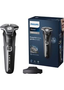 Elektrorasierer Philips "Shaver Series 5000 S5898/25", grau, ElektrorasiererB:16,4cm H:24,5cm T:9,2cm, Elektrorasierer, Ladestand, mit SkinIQ Technologie, B:16,4cm H:24,5cm T:9,2cm