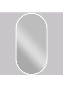 CERANO - K&uacute;peľňov&eacute; LED zrkadlo Argento - 40x80 CER-429331