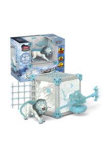 Spielfigur Schleich "ELDRADOR CREATURES, BattleCave Eisl&ouml;we (42766)", grau, Spielfiguren, Kinder, Kunststoff, Spielfigur