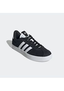 Sneaker adidas Sportswear "VL COURT 3.0", Herren, Gr. 48, schwarz-wei&szlig; (core schwarz, ftwr wei&szlig;, core schwarz), Leder, Synthetik, Schuhe Sneaker, inspiriert vom Design des adidas samba