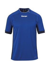 T-Shirt Kempa "Shirt PRIME TRIKOT Kids", M&auml;dchen, Gr. 128, blau (royal, marine), Obermaterial: 100% Polyester PES., Shirts T-Shirt