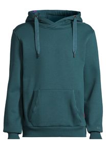 Kapuzenpullover SALZHAUT "Hoodie HEFF", Herren, Gr. XL, blau (dragonfly), Obermaterial: 55% Baumwolle CO. 45% Polyester PES., Pullover Kapuzenpullover