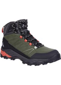 Wanderschuh McKINLEY "Tahsis MID AQX M", Herren, Gr. 45, olive schwarz, Synthetik, Textil, Schuhe Wanderschuh, wasserdicht