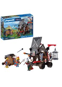 Konstruktions-Spielset Playmobil "Angriffsturm Drachenritter (72210), Knights", bunt, Spielbausteine, Kinder, Kunststoff, Konstruktions-Spielset, Made in Europe