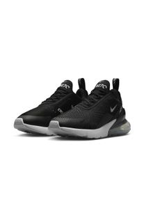Sneaker Nike Sportswear "Air Max 270", Damen, Gr. 38, schwarz, metallic silber, wei&szlig;, Synthetik, Textil, Schuhe Sneaker