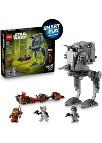 Konstruktionsspielsteine Lego "SMART Play&trade; AT-ST Angriff auf Endor (75424), Lego Star Wars &trade;", bunt, Spielbausteine, Kinder, Kunststoff, Konstruktionsspielsteine, Mit SMART Brick kompatibel (nicht im Lieferumfang enthalten)