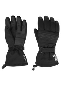 Skihandschuhe Jack Wolfskin "INS SKI GLOVE", Herren, Gr. M (21,5/23), schwarz, Obermaterial: 100% Polyester. Futter: 100% Polyester. Wattierung: 100% Polyester, Handschuhe Skihandschuhe, f&uuml;r Alpinski, aus Polyester, in Gr&ouml;&szlig;en von XS bis XL
