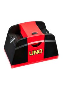 Spiel Mattel GAMES "UNO Championship Kartenmischer", rot (bunt), Spiele, KinderB:22cm H:14cm T:12cm, Kunststoff, Spiel, speziell f&uuml;r UNO-Karten, B:22cm H:14cm T:12cm