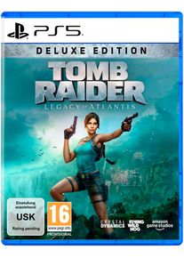 AMAZON GAME STUDIOS Spielesoftware "Tomb Raider: Legacy of Atlantis Deluxe Edition", ohne farbbezeichnung, PlayStation 5, Spielesoftware, Spielesoftware