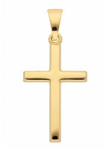 Adelia&acute;s Kettenanh&auml;nger ADELIA&acute;S "333 Gold Kreuz Anh&auml;nger", gold, Schmuckanh&auml;nger, Damen, Gelbgold 333, Kettenanh&auml;nger