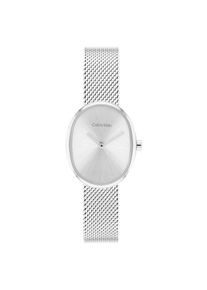Quarzuhr Calvin Klein "Euphoria", silber (silberfarben), Armbanduhren, Damen, Quarzuhr, Armbanduhr, Damenuhr, Edelstahlarmband, analog