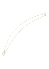 Adelia&acute;s Kette ohne Anh&auml;nger ADELIA&acute;S "Damen Halskette mit Anh&auml;nger &iquest; Herz aus 925 Silber" Gr. 45, gold, Halsketten, Damen, Blacklist, Kette ohne Anh&auml;nger