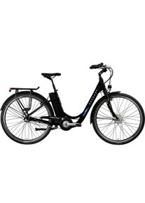 Z&uuml;ndapp E-Bike Z&Uuml;NDAPP "Green 2.7" Gr. 48, schwarz (schwarz, blau, schwarz), Elektrofahrr&auml;der, 48cm, 28 Zoll (71,12cm), E-Bike, Pedelec, Elektrofahrrad f&uuml;r Damen u. Herren