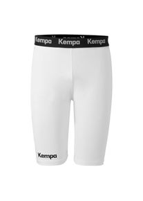 Thermounterhose Kempa "Tights Attitude Kids", Kinder, Gr. 116, 1 Stk., wei&szlig;, Obermaterial: 88% Polyester Pol. recyc.. 12% Elasthan EL., Unterhosen Thermounterhose