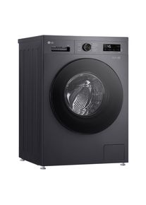 LG Waschmaschine "F4WB309Y", Energieeffizienz: A, schwarz, B:60cm H:85cm T:55cm, Waschmaschinen, Freistehend mit Unterbaum&ouml;glichkeit, Waschmaschine