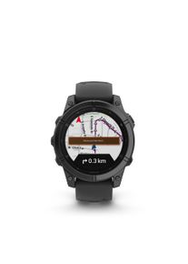 Smartwatch Garmin "Fenix E - 47mm", schwarz (schwarz, schwarz, dunkelgrau), Smartwatches, 1,3 &Prime;, Smartwatch