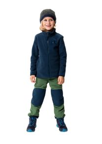 Fleecejacke Vaude "KIDS PULEX JACKET II", Kinder, Gr. 158/164, blau (schwarz sea), Obermaterial: 100% Polyester, Jacken Fleecejacke, f&uuml;r Kinder