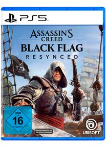 Ubisoft Spielesoftware "Assassin&rsquo;s Creed Black Flag Resynced - Launch Edition", bunt (ohne farbbezeichnung), PlayStation 5, Spielesoftware, Spielesoftware