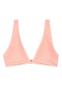 Bade-Shirt Billabong "Tanlines", Damen, Gr. S, rosa (peach tart), Obermaterial: 91% Polyester, 9% Elasthan., Bikini-Oberteile Bade-Shirt