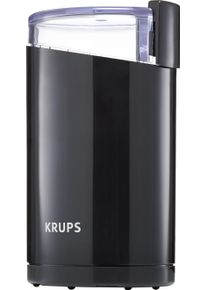 Krups Kaffeem&uuml;hle "F20342", schwarz (hochglanz, schwarz), B:10cm H:17cm T:8cm, Kaffeem&uuml;hlen, fein bis grob, 12-Tassen Fassungsverm&ouml;gen, robuste Edelstahlklingen, Kaffeem&uuml;hle