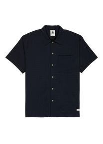 Kurzarmhemd Element "Coolmax Seer", Herren, Gr. M, blau seersucker stripes, Obermaterial: 46% Polyester, 33% Polyester, 21% Polyester., Hemden Kurzarmhemd