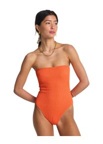Schwimmanzug Billabong "Summer Hi Tully One-Piece", Damen, Gr. S, orange (hot coral), Obermaterial: 70% Polyester, 22% Polyester, 8% Elasthan., Badeanz&uuml;ge Schwimmanzug