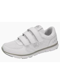 Sneaker Jako "J-BLNOMICV", Damen, Gr. 41, wei&szlig; (wei&szlig;, vaporgrau), Synthetik, Textil, Schuhe Sneaker, Klettverschluss,Comfort-Fit