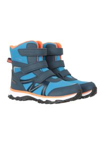 Mountain Warehouse Kinder/Kinder Slope Adaptive Softshell Snow Boots (Blauw/oranje)