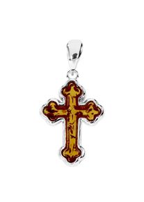 OSTSEE-SCHMUCK "OSTSEE-SCHMUCK Anh&auml;nger Kreuz 20x15 mm Anh&auml;nger Kreuz 20x15 mm" 1 Stk. tlg.