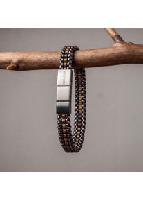 Holzkern Offroad-armb&aring;nd Herrer bronzit en gr&aring;