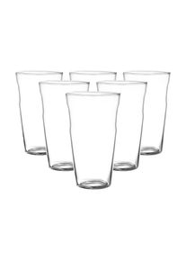 Villeroy & Boch Villeroy & Boch Latte-Macchiato-Glas "Latte-Macchiato-Becher NewWave 300 ml 6er Set transparent" Sp&uuml;lmaschinenfest