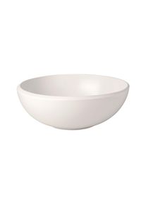 Villeroy & Boch Schale VILLEROY & BOCH "Sch&uuml;ssel rund L NewMoon 2,5 l wei&szlig;", wei&szlig;, Sch&uuml;sseln, Schale
