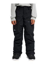Snowboardhose Quiksilver "Utility 20K", Kinder, Gr. 10, Normalgr&ouml;&szlig;en, schwarz, Obermaterial: 100% Polyester., Hosen Snowboardhose