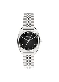 Quarzuhr Liebeskind Berlin "The Colorful Classic Must-Have", schwarz (silberfarben), Armbanduhren, Damen, Quarzuhr, Armbanduhr, Damenuhr, Edelstahlarmband, analog