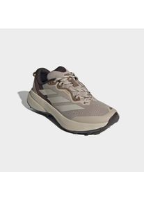 Trailrunningschuh adidas terrex "TRACEFINDER PLUS", Herren, Gr. 41, beige (khaki three, wonder alumina, aurora coffee), Synthetik, Textil, Schuhe Trailrunningschuh