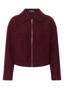 Wintermantel Culture "Damen Jacke CUkaro", Damen, Gr. M, rot (chocolate truffle), Obermaterial: 70% Wolle WO. 30% Polyester PES., M&auml;ntel Wintermantel