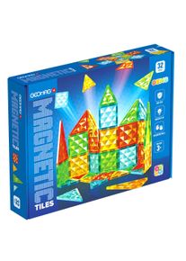 Magnetspielbausteine Geomag&trade; "Magnetic Tiles Gems (4101)", bunt, Spielbausteine, Kinder, Kunststoff, Magnetspielbausteine