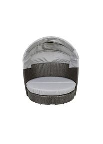 Greemotion , Anthrazit, Grau , Metall, Kunststoff, Textil , F&uuml;llung: Polyester , rund , 100x100x100 cm , pflegeleicht, Bezug abnehmbar und waschbar, weich gepolstert, dekorativ, einfache Montage ,
