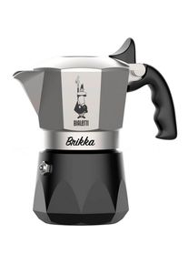 Bialetti , Schwarz, Silberfarben , Metall, Kunststoff , 9.5x16.5x16 cm ,