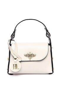 Anna Luchini Beige Rundleer Tas