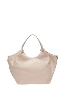 Isabella Rhea Beige Rundleer Tas