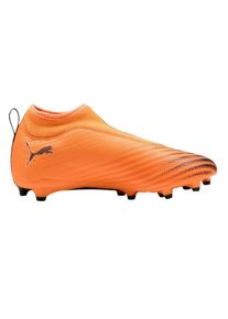 Puma Kinder/Kinder Ultra 5 Match Stevige Grond Voetbalschoenen (Oranje/zwart)