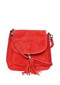 Anna Luchini Rood Rundleer Tas