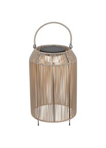 Novel Aussenleuchte, Beige, Metall, Kunststoff, Abstraktes, rund, Mehrfarbig, 44 cm, RoHS, CE, mit Schalter, transportabel, Lampen & Leuchten, Au&szlig;enbeleuchtung, Au&szlig;enleuchten