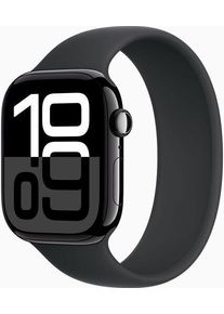Apple Watch Series 10 Alluminio 46 mm (2024) | GPS + Cellular | Nero Diamante | Solo Loop 10 | Nero