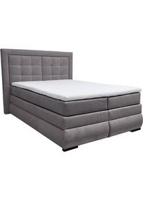 OTTO home "MIVVA mit Bettkasten, mit Taschenfederkernmatratze H3, H3/H4 mix, H4" mit Kaltschaum- oder Visco-Topper (bei H4), Komfortliegeh&ouml;he 67cm