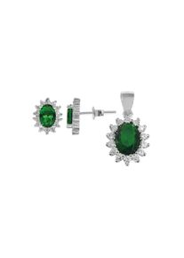 Adelia&acute;s Kettenanh&auml;nger ADELIA&acute;S "Damen Anh&auml;nger aus 925 Silber mit Zirkonia", wei&szlig;, Schmuckanh&auml;nger, Damen, Kettenanh&auml;nger
